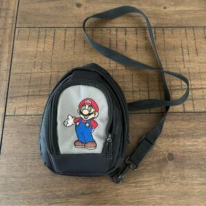 Nintendo‎ DS Super Mario Bros Travel Case Carrying Bag Protector Mini Backpack